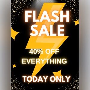 FLASH Sale- Everything in closet 40% off